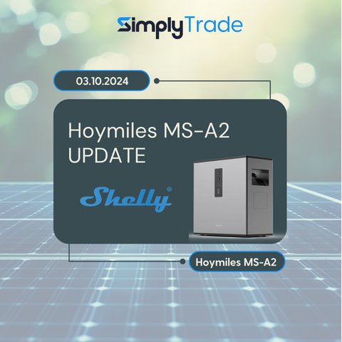 Hoymiles MS-A2 Speicher mit Shelly kompatibel