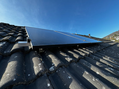 Balkonkraftwerk 820W/800W + bifazial & Growatt NEO 800 M-X, 5m Schuko-Kabel