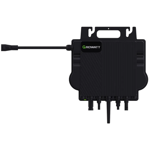 Balkonkraftwerk 820W/800W + bifazial & Growatt NEO 800 M-X, 5m Schuko-Kabel
