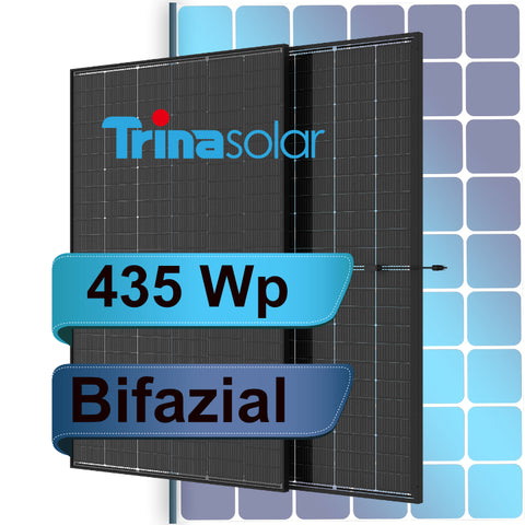 Balkonkraftwerk Set 870W 2xTrina Solar Modul HMS-800W-2T Wechselrichter Bifazial